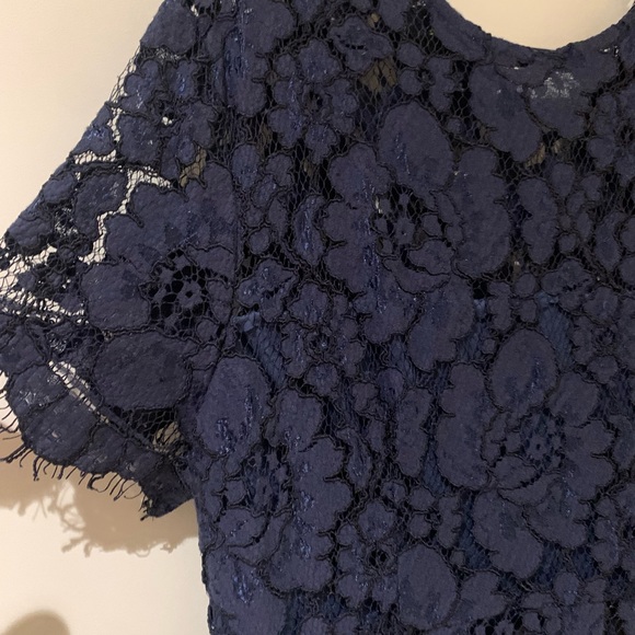 Blue Lace Dress - not lined - Picture 4 of 4